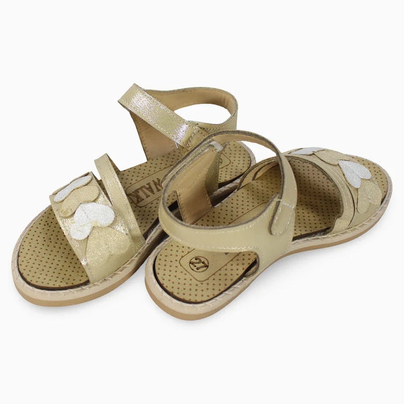 Girls Leather Sandals - Image 2