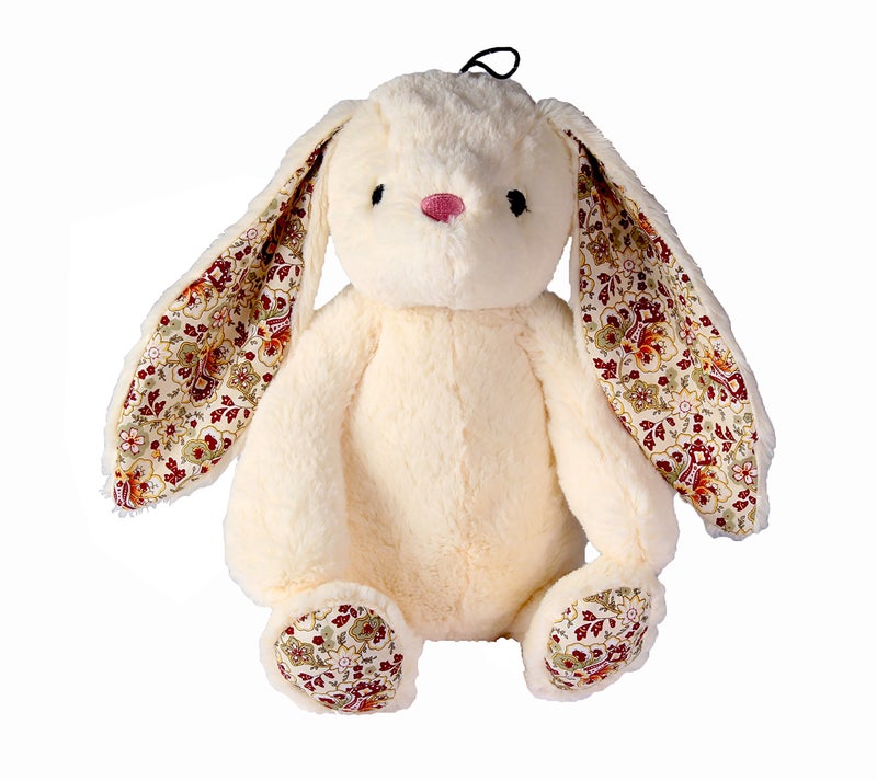 Pet Lou Petlou Durable Plush Rabbit Dog and Cat Toys with MultiSqueaks and Crinkle Paper15Inch Beige Colour - Image 2