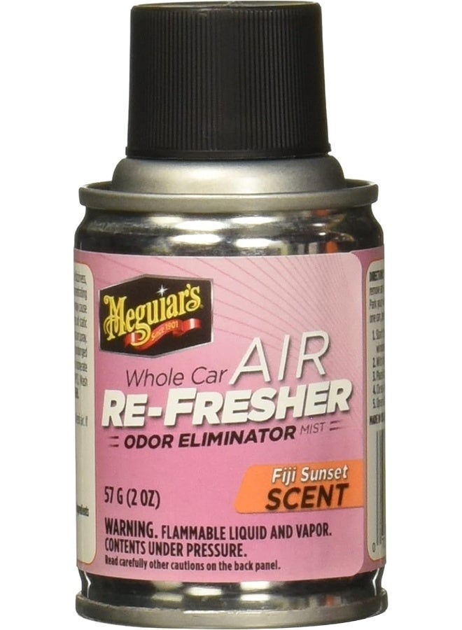 Meguiar's معطر هواء السيارة الشامل من ميغوايرز - رذاذ مكافحة الروائح القوية برائحة غروب الشمس في فيجي 2 أونصة في علبة رذاذ - Image 3