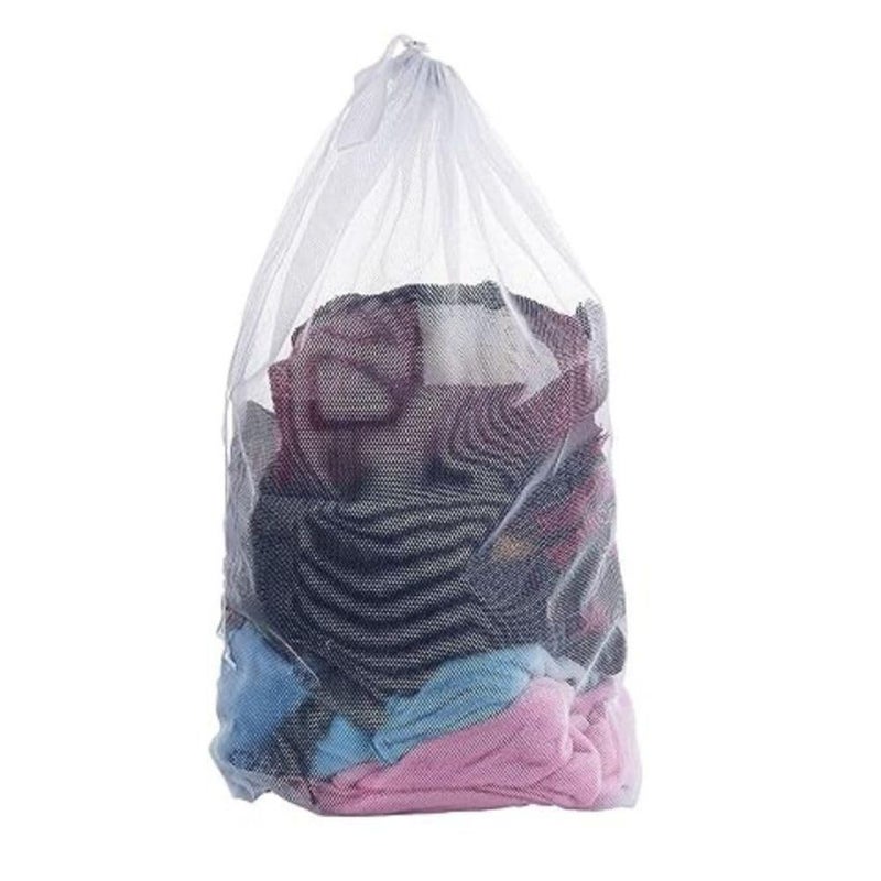 karomouj Karomouj Kma657 Cloth Washing Bag Washing Laundry Bag Innerwear Travel Organizer Socks Wash Bag With Node For BraShirtsClothesDress Multicolor Pack Of 1 Nylon  - Image 1