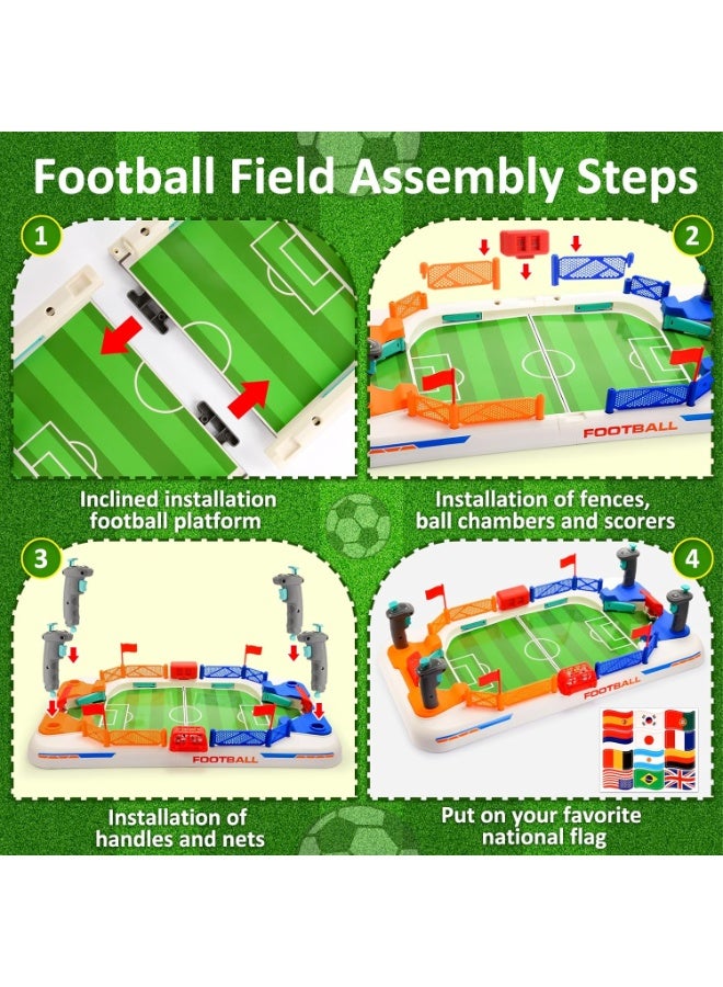 Soofam Mini Tabletop Football Games - Parent-Child Interactive Games & Christmas/Birthday/Family/Party Board Game for Kids Adults - Image 4