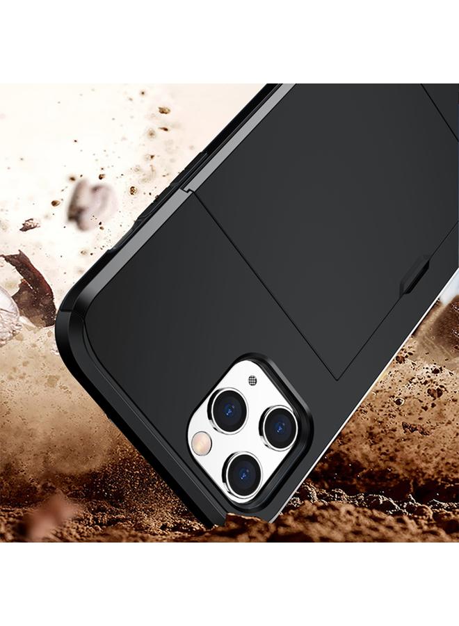 Zaboon Case For iPhone 12 Pro Max Shockproof Rugged Armor Protective Case with Card Slot - Image 4