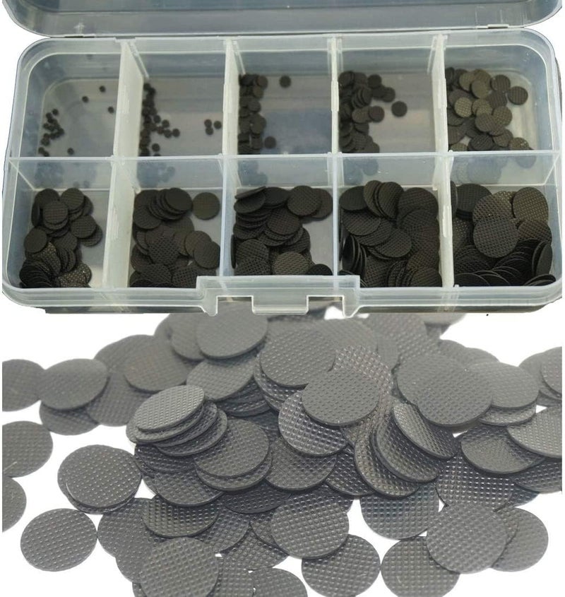 AUXPhome (Pack of 100) 1.5mm~10mm，Replacement Repair Rubber Conductive Button Pad Keypads Kit，Buttons Repair Replacement Part, for IR Remote Control, Xbox Playstation PS4 Switch Pro Game Controller - Image 1