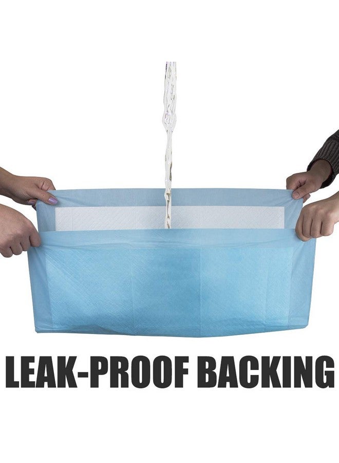 بي في فوط بي في للجراء مانعة للتسرب، ٥٠ قطعة، ٢٢ × ٢٢ بوصة | فوط سريعة الامتصاص، ٦ طبقات، لتدريب الجراء على التبول. - Image 2