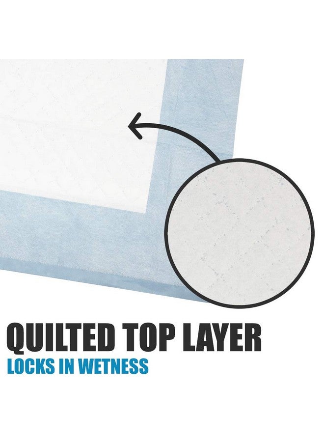 بي في فوط بي في للجراء مانعة للتسرب، ٥٠ قطعة، ٢٢ × ٢٢ بوصة | فوط سريعة الامتصاص، ٦ طبقات، لتدريب الجراء على التبول. - Image 3