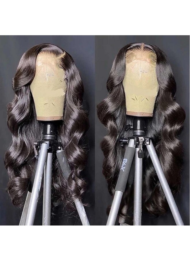 Beauhair Eauhair Lace Front Wigs Human Hair 4X4 Lace Closure Wigs Body Wave Human Hair Wigs For Black Women Brazilian Virgin Hair 150% Density Pre Plucked With Baby Hair Natural Color (16 Inch Body Wave Wig  - Image 3