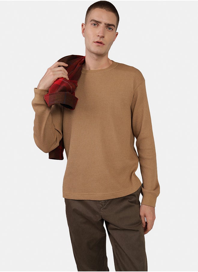 American Eagle - AE Long-Sleeve Thermal T-Shirt - Image 1
