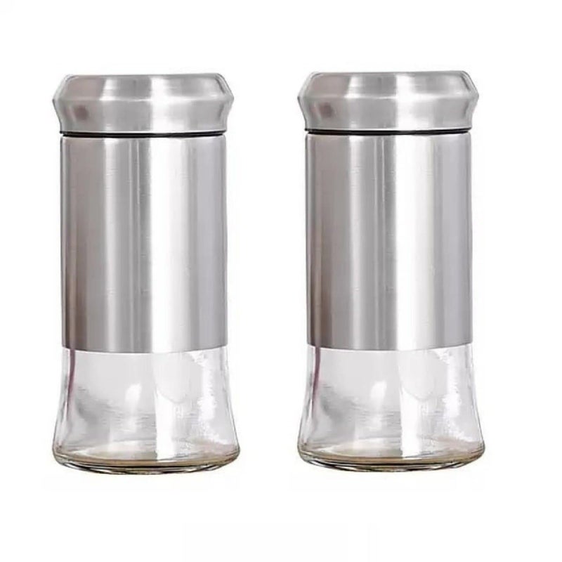 HRDR Salt Pepper Shaker Set Seasoning Masala Storage Dispenser Perfect Pour Holes for KitchenDining TableRestaurant Seasoning Spices Sprinkler Bottle Set of 1 Multicolor 2 - Image 5