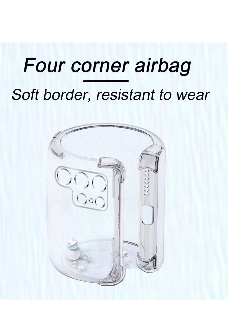 MIGOFAST Samsung Galaxy S22 Ultra phone Case, Clear Transparents Silicone TPU Rubber Back Cover Case Compatible for Samsung Galaxy phone S22 Ultra. - Image 2