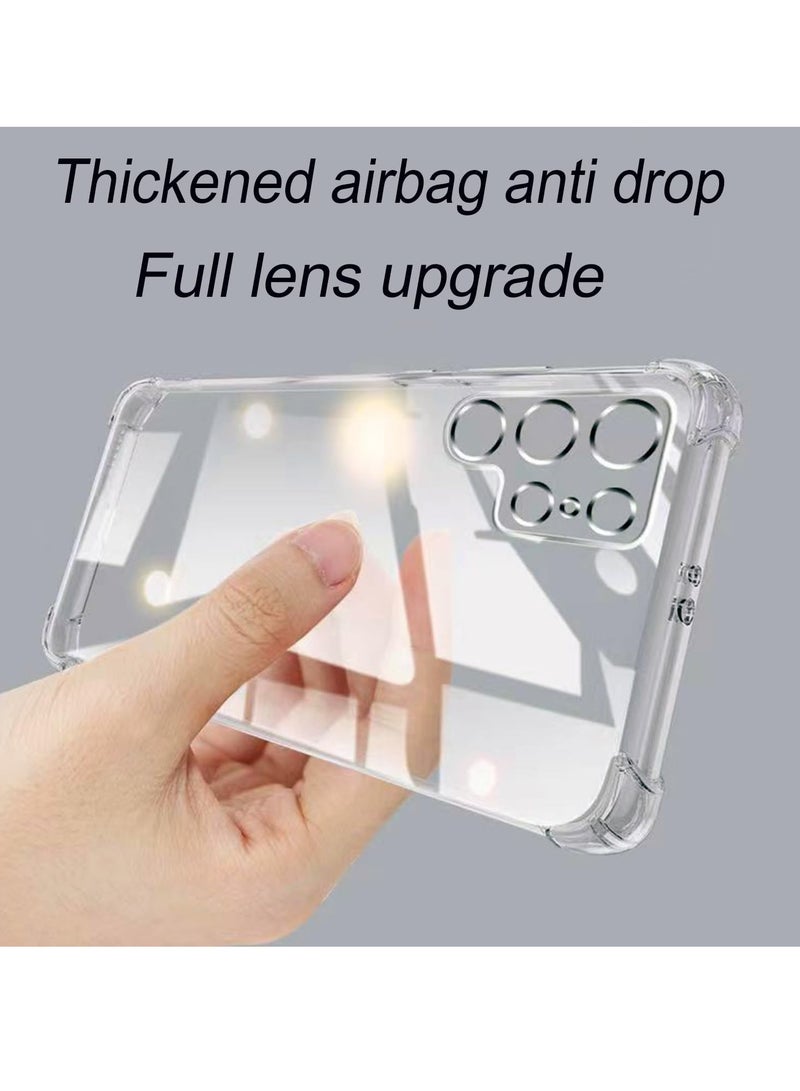 MIGOFAST Samsung Galaxy S22 Ultra phone Case, Clear Transparents Silicone TPU Rubber Back Cover Case Compatible for Samsung Galaxy phone S22 Ultra. - Image 3