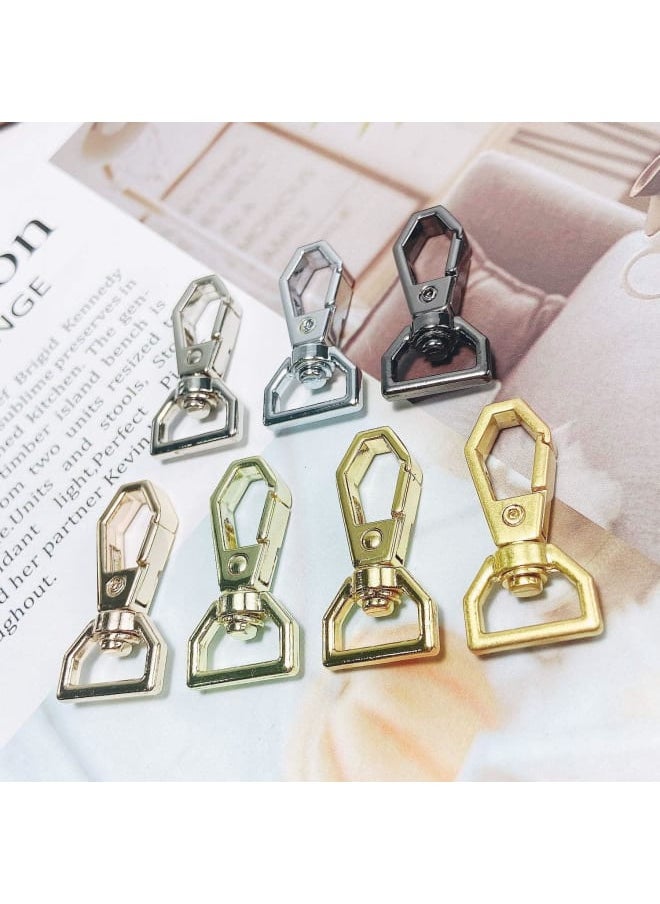 Generic - 15 Pcs 1/2" Swivel Lobster Clasp Claw Snap Hooks DIY Crafts Keychain Purse Bag Making Handmade Crafts Project(Gold-2) - Image 1