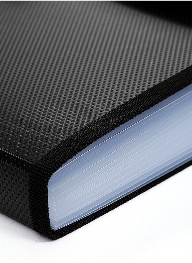 A4 Accordion File Folder Organizer 13 Pocket Expanding Briefcase File Case with Durable Handle Buckle Closure for School Home Business
