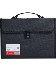 Royee A4 Accordion File Folder Organizer 13 Pocket Expanding Briefcase File Case with Durable Handle Buckle Closure for School Home Business  - Image 2
