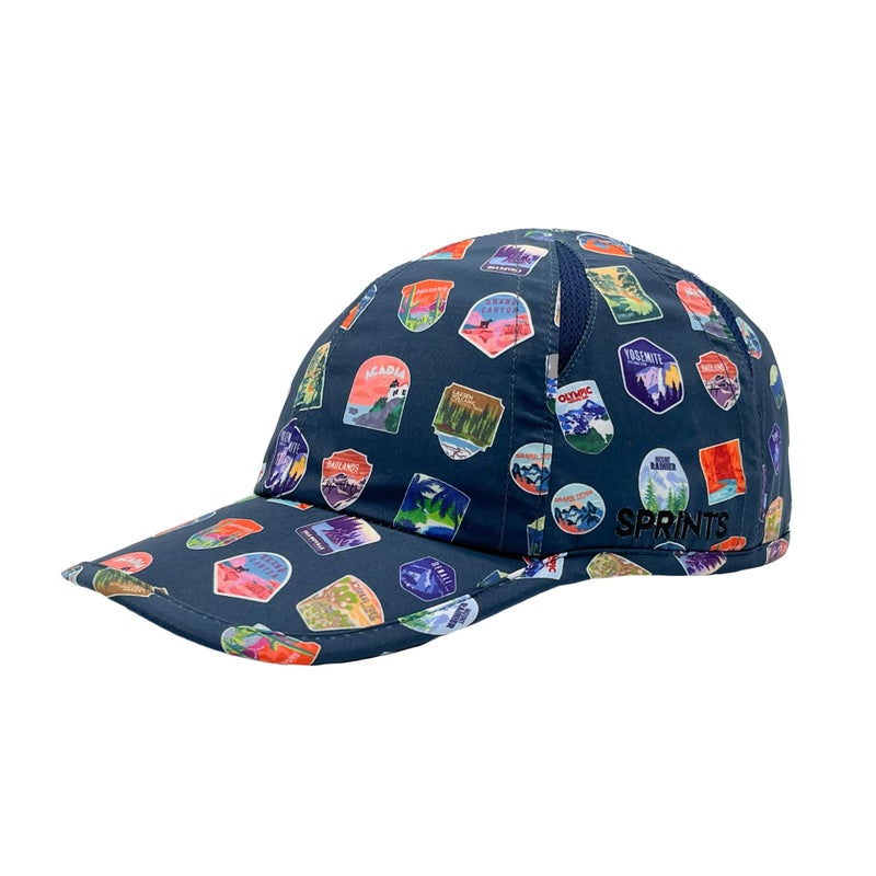 Sprints Race Day Performance Running Cap | The Lightweight, Quick Dry, Sport Hat, One Size, Unisex (National Parks) - Image 1