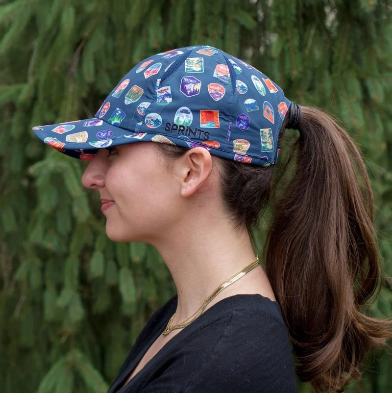 Sprints Race Day Performance Running Cap | The Lightweight, Quick Dry, Sport Hat, One Size, Unisex (National Parks) - Image 5