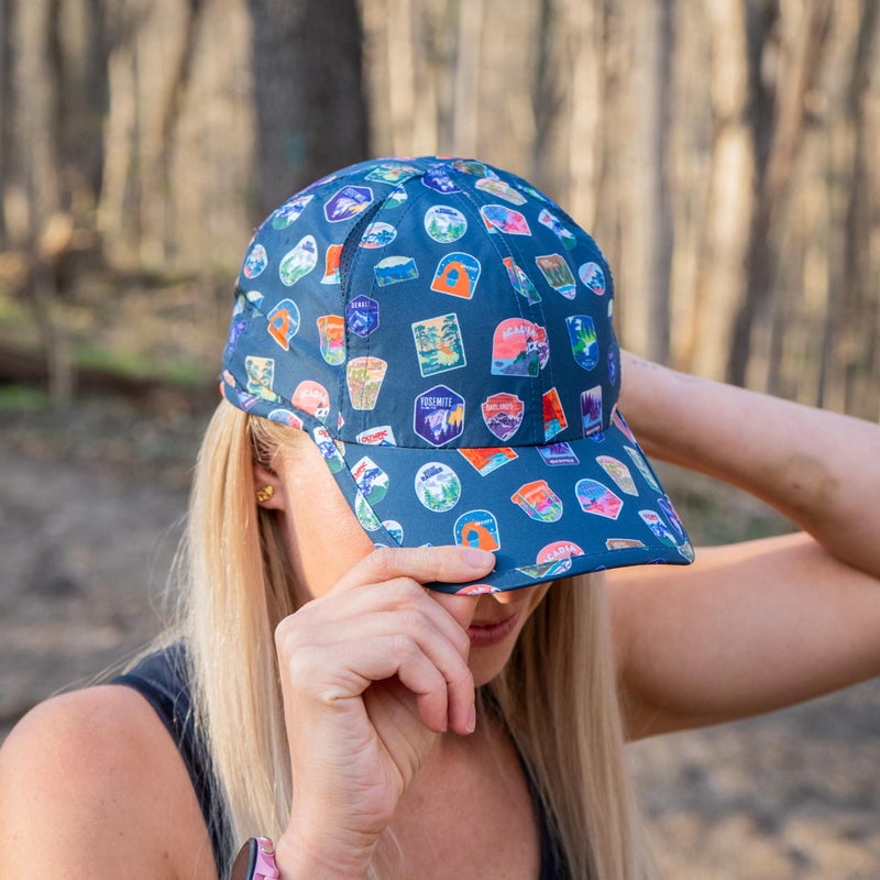 Sprints Race Day Performance Running Cap | The Lightweight, Quick Dry, Sport Hat, One Size, Unisex (National Parks) - Image 2