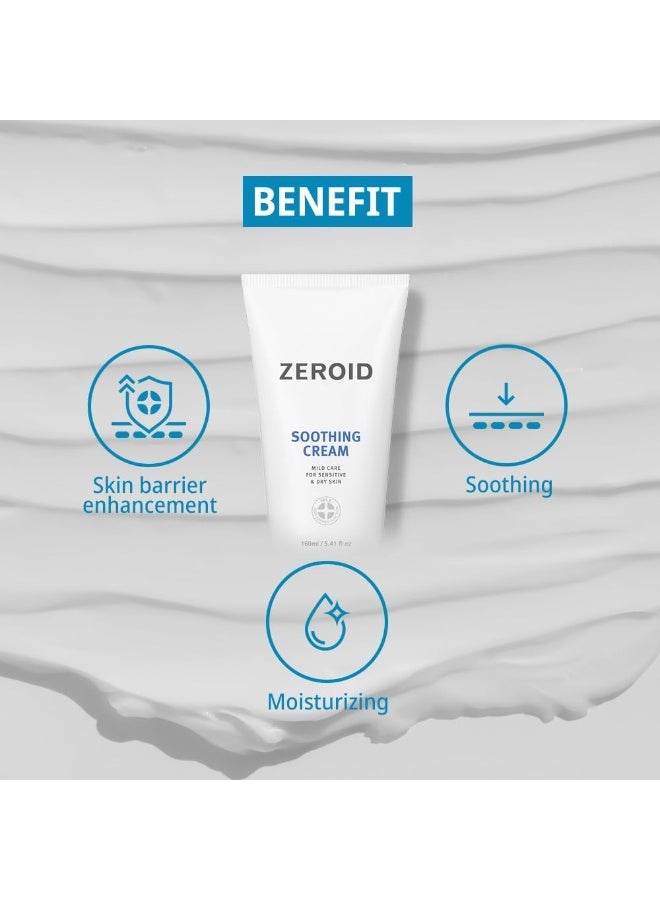 ZEROID | Soothing Cream | Face Moisturizer for Sensitive Skin | Face Cream for Skin Barrier Repair | Face Lotion for Soothing & Calming | Dermocosmetic Face Cream | Korean Skincare - Image 3