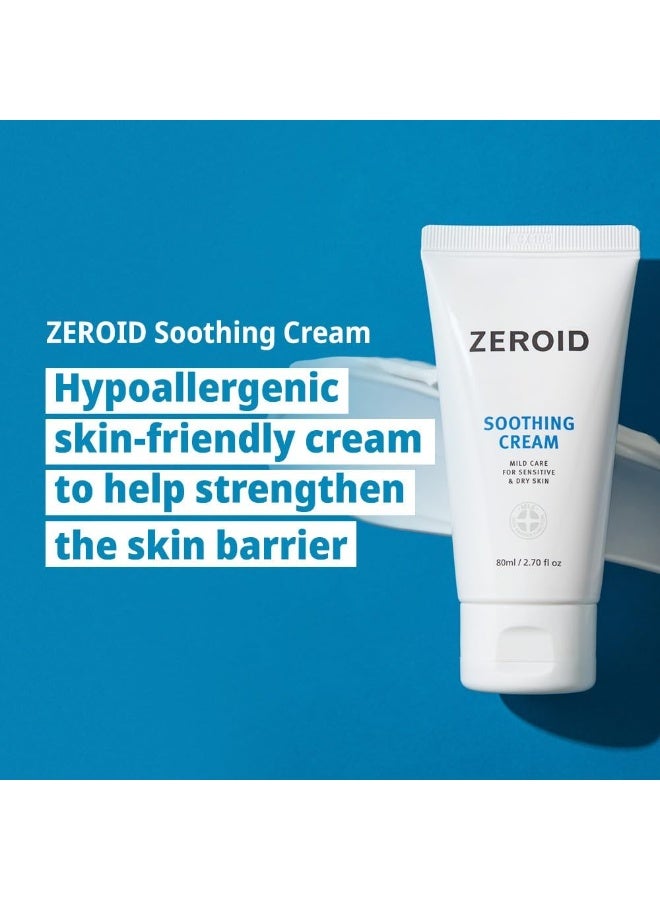 ZEROID | Soothing Cream | Face Moisturizer for Sensitive Skin | Face Cream for Skin Barrier Repair | Face Lotion for Soothing & Calming | Dermocosmetic Face Cream | Korean Skincare - Image 2