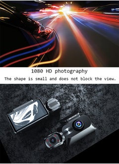 FPC 1080P Full HD Dual Dash Cam | Front & Interior Recording | Night Vision | Arabic Menu  - Image 3