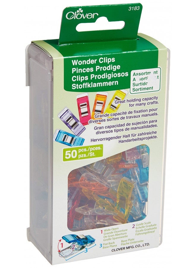 Clover مشابك كلوفر وندر، عبوة واحدة، الألوان قد تختلف - Image 1