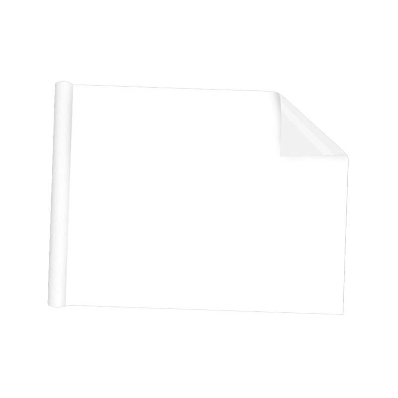 Self-Adhesive Whiteboard Sheet: White, Repositionable Flexible Layout, Dry Erase Wall Sticker - Effortless Repositioning, Erasable Whiteboard Roll for Home Office, Creative Workspace, Kids Room - Image 4