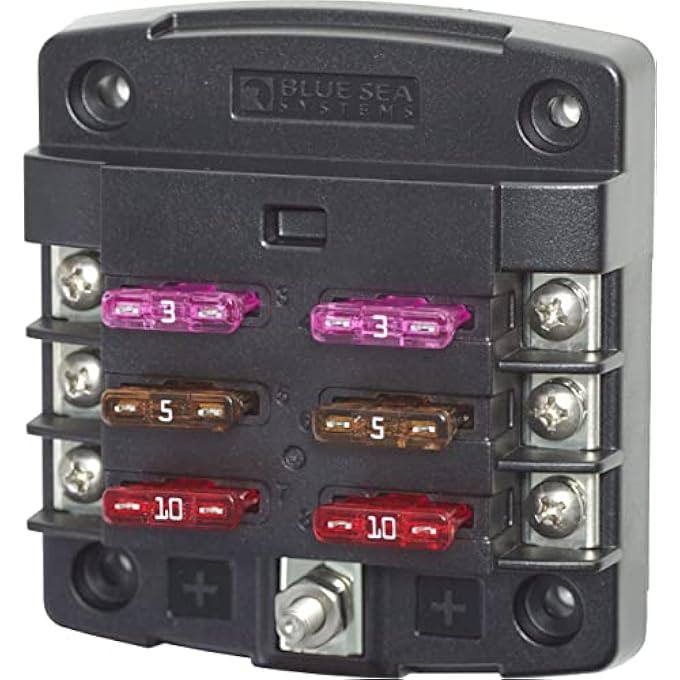 Blue Sea Systems St Blade Fuse Block - Image 1