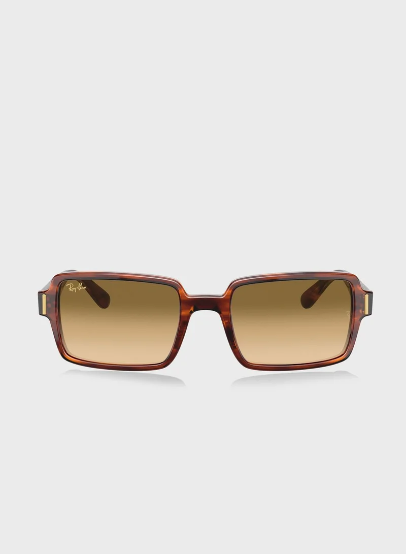 Ray-Ban 0RB2189 Rectangle Sunglasses