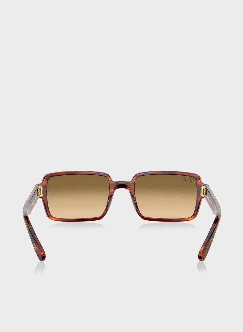 Ray-Ban 0RB2189 Rectangle Sunglasses