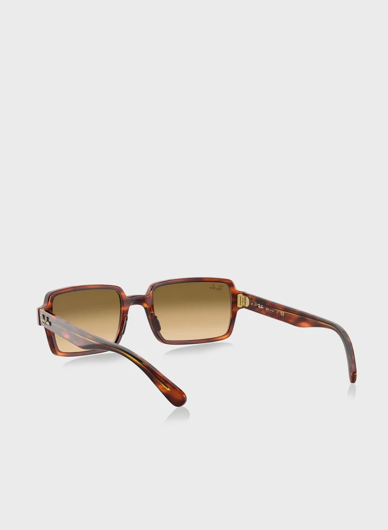Ray-Ban 0RB2189 Rectangle Sunglasses