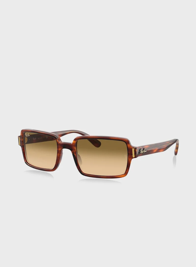 Ray-Ban 0RB2189 Rectangle Sunglasses
