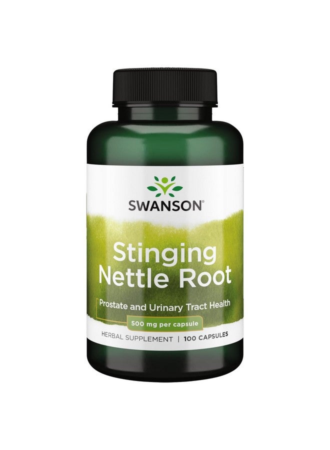 Swanson Premium Stinging Nettle Root (500 Mg) - 100 Caps - Image 1
