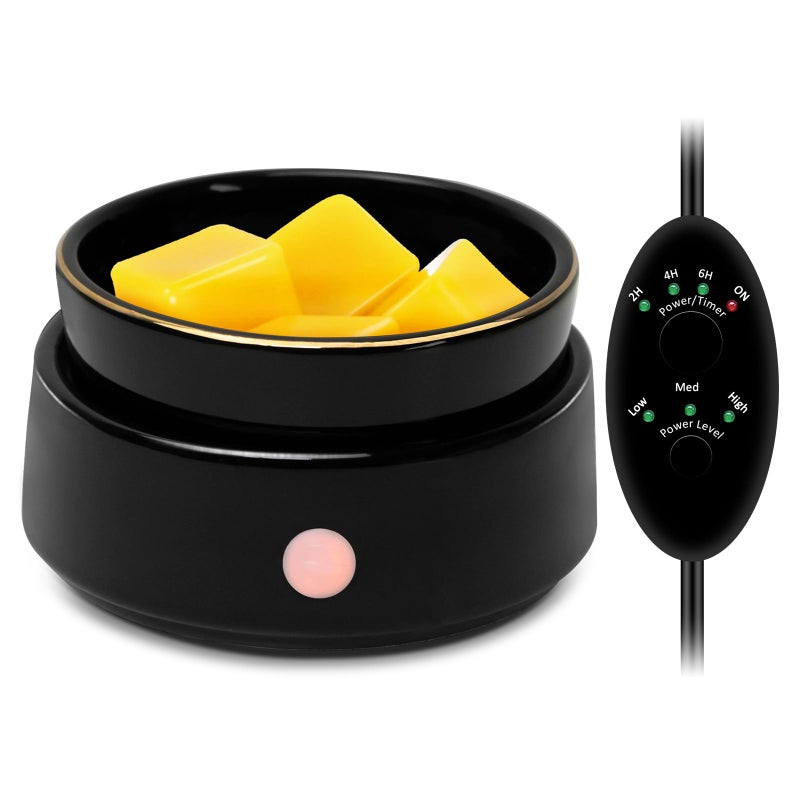 Bobolyn جهاز تسخين شمع بوبولين مع مؤقت وإيقاف تلقائي من السيراميك