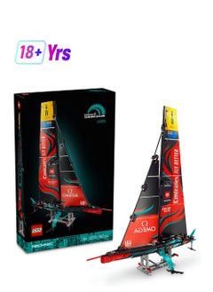 LEGO Technic Emirates Team New Zealand AC75 Yacht Building Set, Sailing Boat Model Kit for Adults to Build, Great for Home or Office Decor, Gift for Men, Women, Him or Her 42174  - Image 1