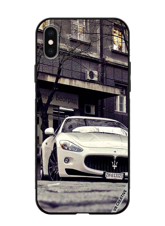 VR CREATIVE Protective Case Cover For Apple iPhone XS Max Maserati Grantursimo Design Multicolour - Image 1