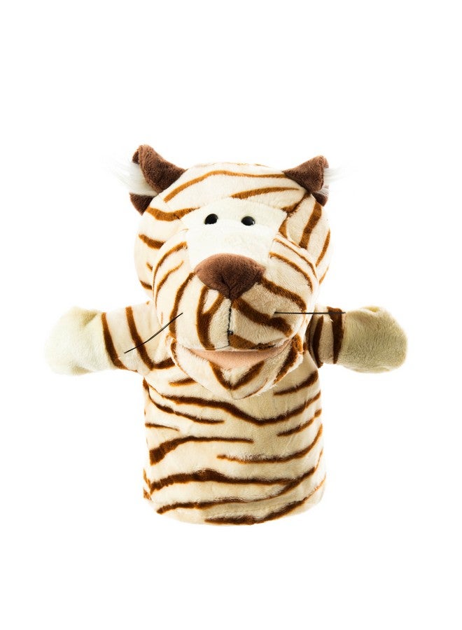 BETTERLINE Animal Hand Puppets Set for Kids & Adults - 12.5" Premium Quality Soft Plush Toys with Movable Mouths - Perfect for Storytelling, Teaching, Preschool, Role-Play - Durable, Vibrant, Educational Puppets  - Image 3