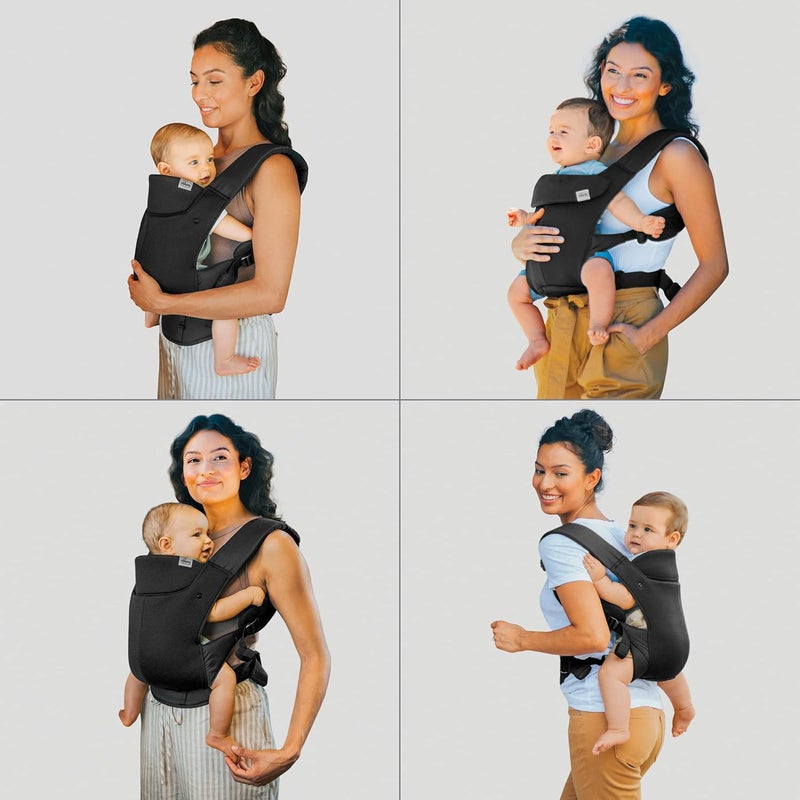 Chicco SnugSupport 4-in-1 Infant Carrier, Front and Back Carry Positions, Infant Backpack, Baby Carrier Newborn to Toddler - Image 3
