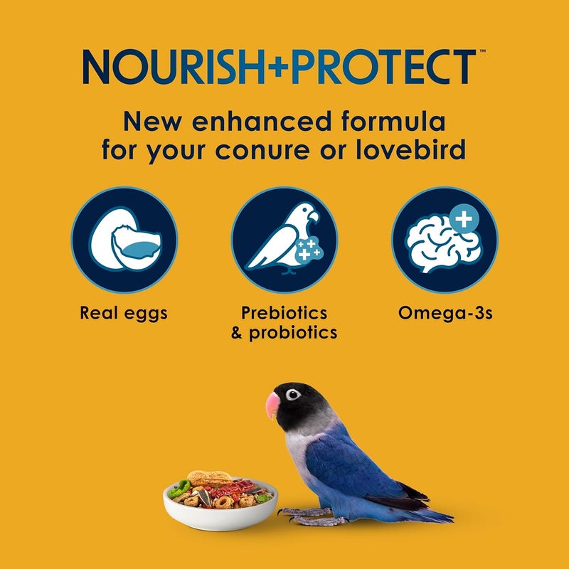 Kaytee Forti-Diet Pro Health Egg-Cite Pet Conure & Lovebird Food, 3 Pound - Image 3