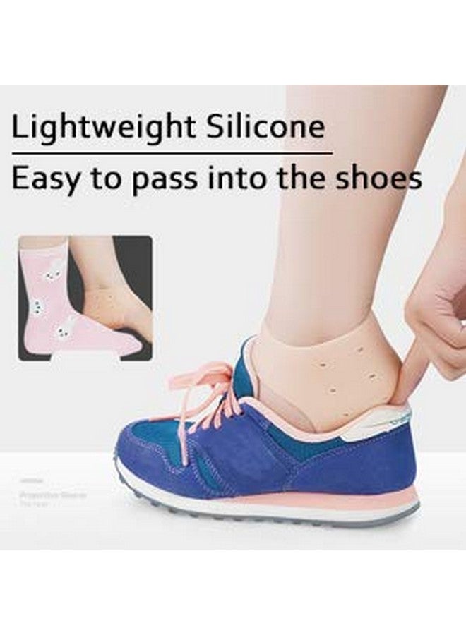 KPS جوارب كعب جل مرطبة تحمي أيضًا جلد القدم المتشقق، تخفيف الألم للرجال والنساء - Image 4