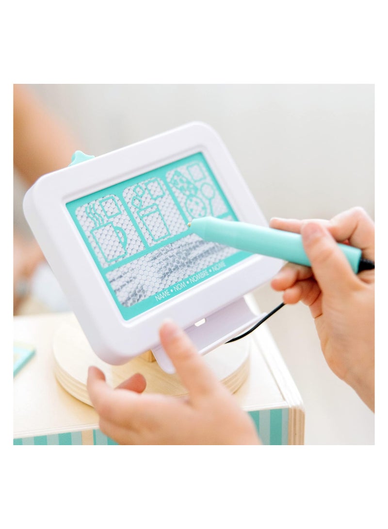 Melissa & Doug Wooden Café Barista Coffee Shop (35 Pieces) - Childs Toy Coffee Shop, Pretend Play Kitchen Sets For Kids Ages 3+ - FSC-Certified Materials - Image 5