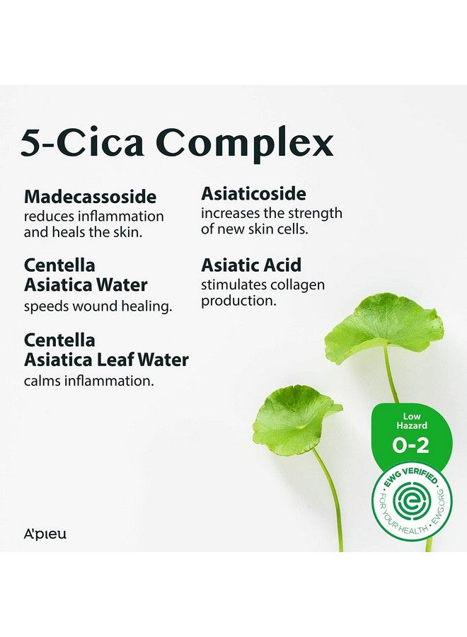 A'Pieu Madecassoside 2X Cream (1.69 Fl Oz) For Combination And Blemishprone Skin Helps Soothe Dryness Sun Damage Even Dark Spots Centella Asiatica Asiaticoside Asiatic Acid - Image 5