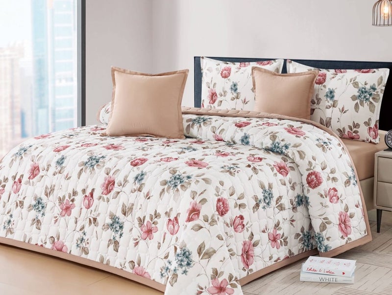 MingLi Double comforter set, consisting of 6 practical polyester pieces, size 230 by 250 cm - Image 3