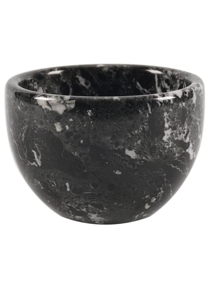 RADICALn Radicaln Multipurpose Bowl 3'' Inches Black Handmade Bowl - Marble Bowl For Jewellery, Small Items, Barber Supplies & Bathroom Accessories  - Image 1