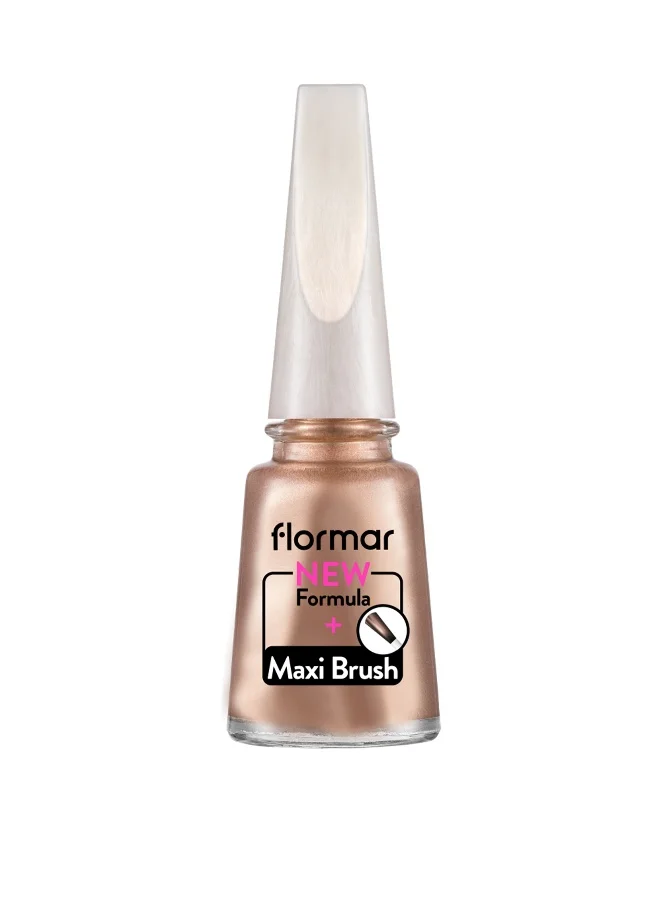 flormar Pearly Nail Enamel - 387 Vintage Gold New
