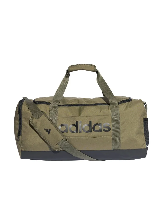 adidas Adidas Linear Duffel M U Green Gym &amp; Training Bags For Unisex
