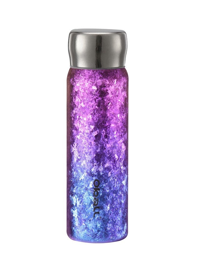 OBALL Titanium mini water bottles, Insulated Water Bottle for Coffee, Leak Proof Small Insulated Bottle, Lightweight Small Insulated Coffee Tumbler(7 oz, Pink-purple ombré) - Image 1