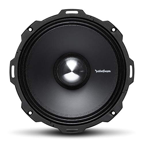 Rockford Fosgate PPS4-8 Punch Pro Single 8" 4-Ohm Single Component Midrange Speaker 125 Watts RMS / 250 Watts Peak - Black - Image 2