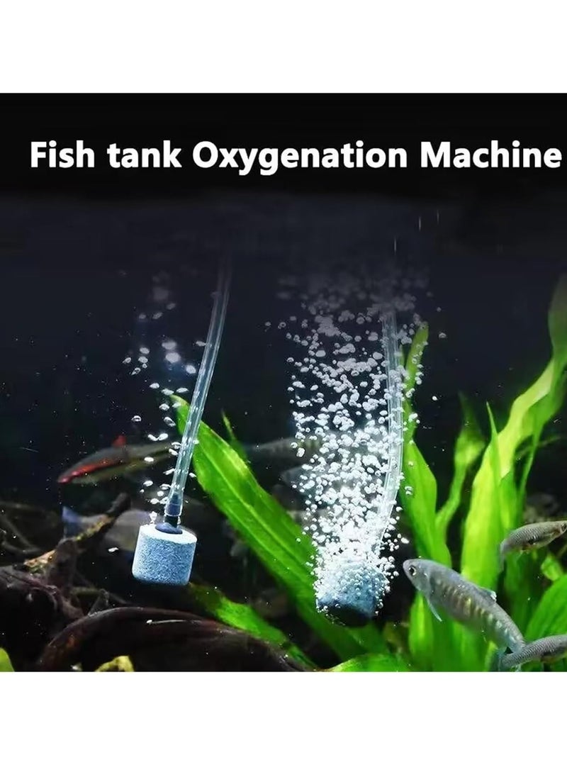 Air Pump Small Silent Portable Aquarium Oxygen Machine With USB Rechargeable Port