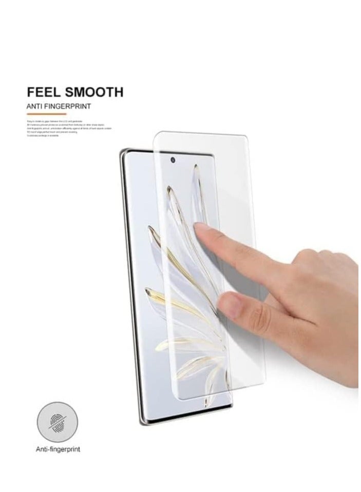 MIGOFAST Screen Protector for S21 Ultra UV Tempered Glass, Film HD Screen Saver, 9H Hardness, Bubble-free Screen Replacement Protector Film - Image 4