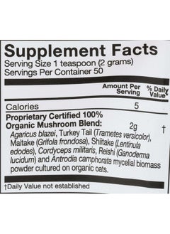 Om Mushroom Superfood Immune Blend Mushroom Powder Superfood Supplement, 3.5 Ounce, 50 Servings, Mushroom Blend, Reishi & Turkey Tail; Daily Immune Support Supplement  - Image 3
