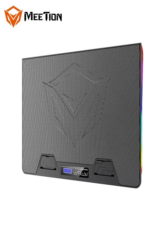 Meetion MEETION CP5050 Adjustable 17I NCH Notebook Macbook Pro 15 Stand Gaming Fan RGB Laptop Cooling Pad For Laptop Cooler  - Image 4